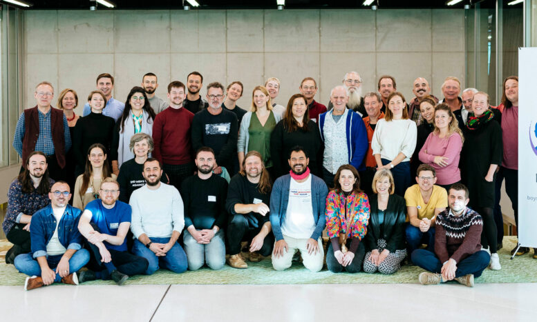 Group photo of participants of the MenEngage Eureop Members' Meeting in Berlin, November 2022